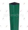 Столб профильный 50х50 мм стенка 3мм RAL 6005 - fomichmarket.ru - Екатеринбург